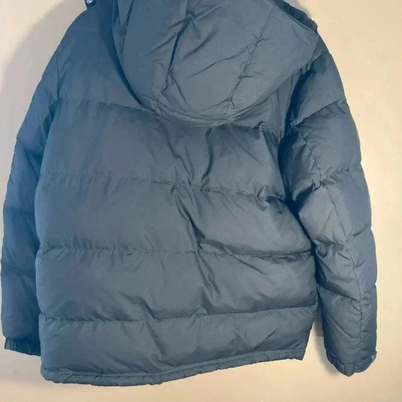 NWOT Kent and  Curwen David Beckham grey duck down hooded puffer - Picture 8 of 8